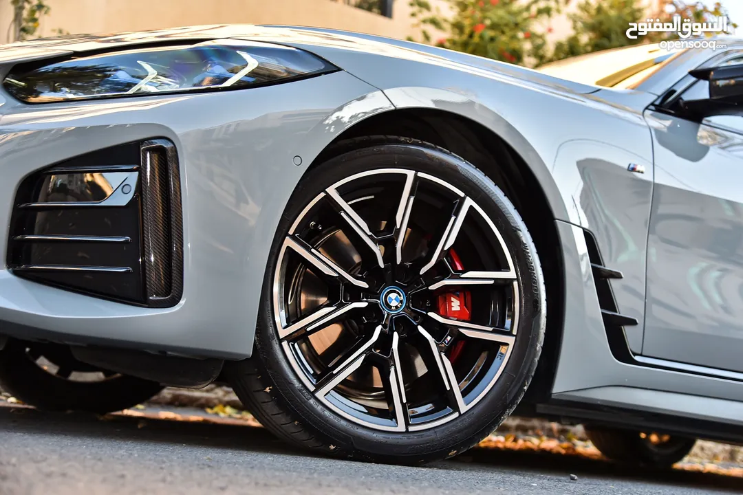BMW I4 M50 2023 For Sale وارد الوكالة تحت الكفالة