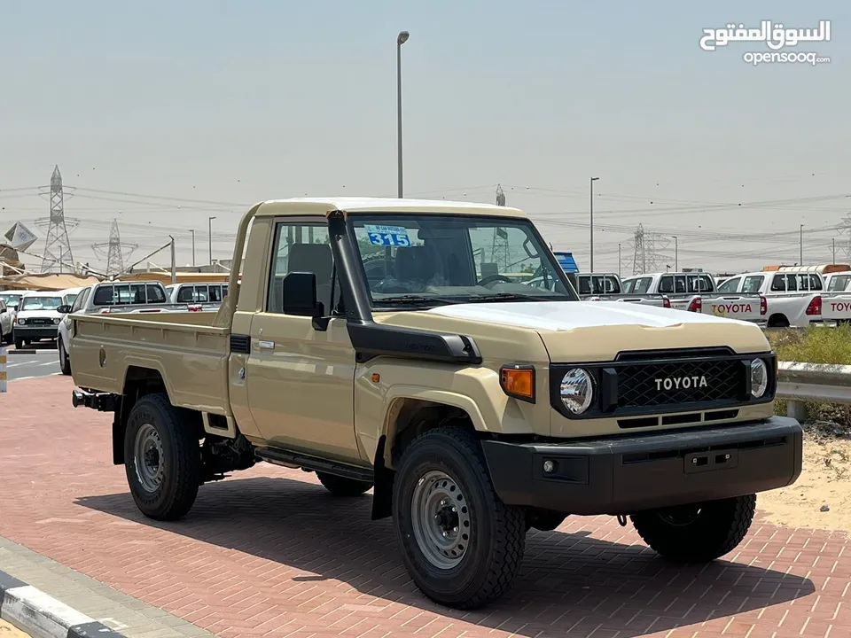 TOYOTA LC79 4.0L SC BEIGE 2024 Difflock AT double tank