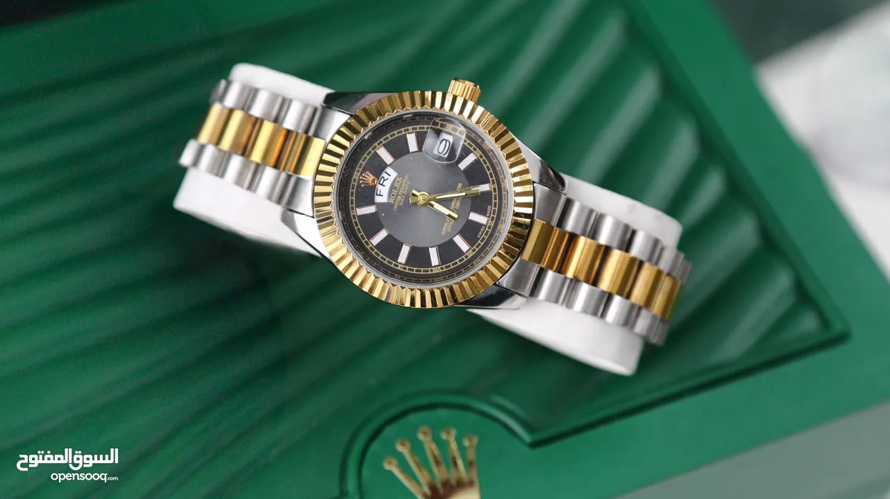 ساعات روليكس ستاتي  الجديد والقوي ساعات  ROLEX  كوبي ماستر