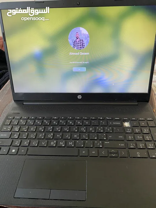 لابتوب Hp للبيع مستعجل مستعمل بحالة نظيفة