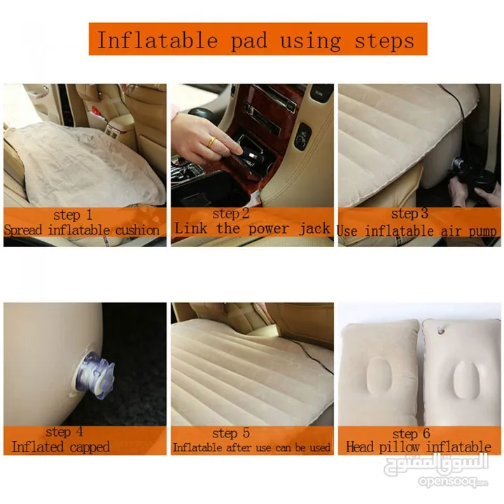 السرير الهوائي للسيارة Car Air Bed B01