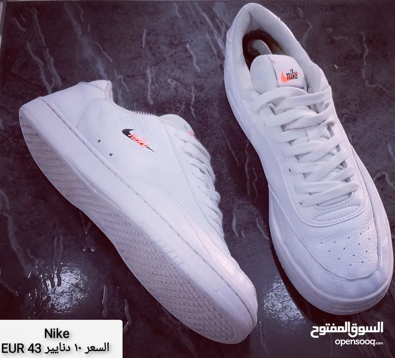 كل صوره عليها المقاس والسعر لايوجد مقاسات غير المعروض فقط باله امريكيه نظيف