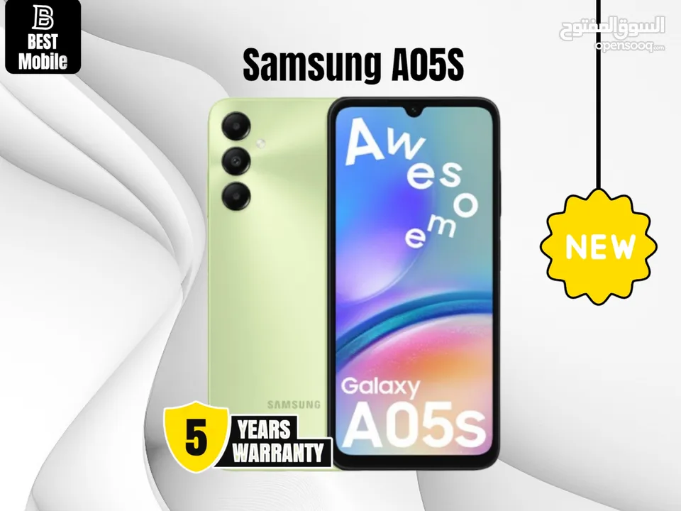 جديد بسعر مميز سامسونج / Samsung A05s (6G ram)
