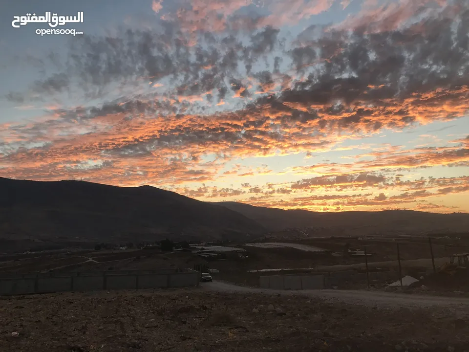 ارض للبيع في النصارية مطلة على جميع الجهات ما بسكر عليها حدا وصحية واصل مياه وكهرباء مع جدار جنوبي
