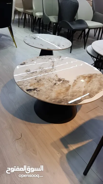 Coffee Table  ceramic marble top