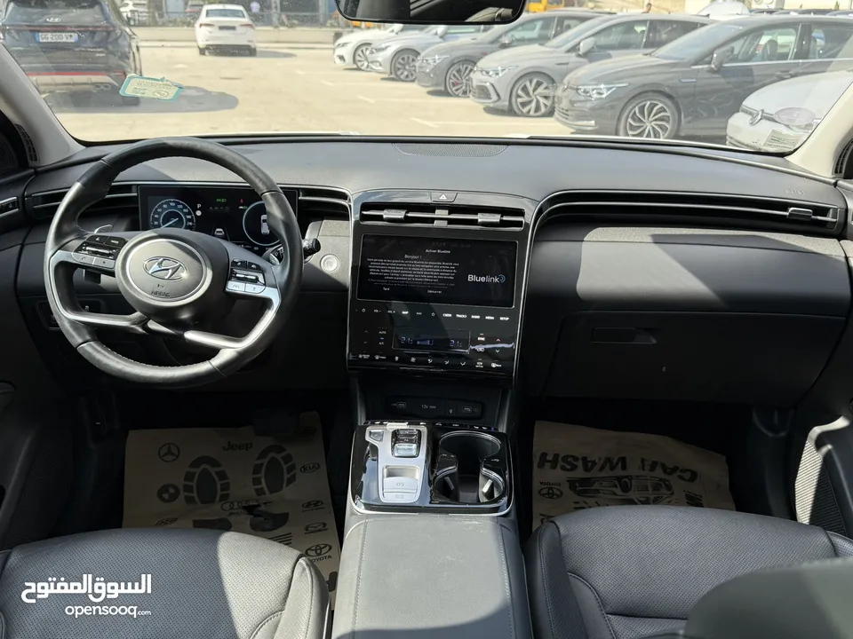هونداي توسان ترخيص 2022 محرك 1600 هايبرد  جير أوتوماتيك 240 حصان
