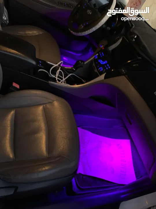 هيونداي سوناتا هايبرد أمريكي 2400 cc موديل  2012 فل عدا الفتحة للبيع أو بدل على سيارة كهرباء