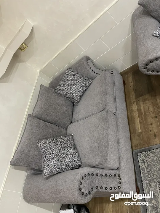 طقم كنب امريكي +طقم كورنر بحاله جيده