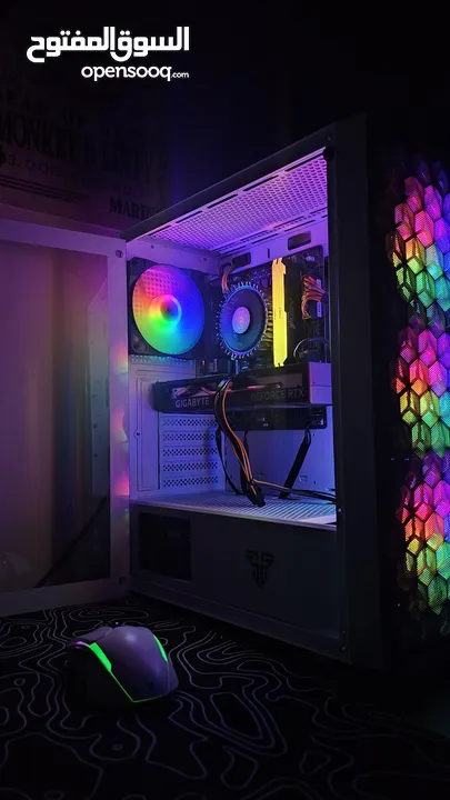 Gaming PC (RTX 4060 and I5 12400F , 32GB RAM)كمبيوتر العاب قوي جدا بسعر نار