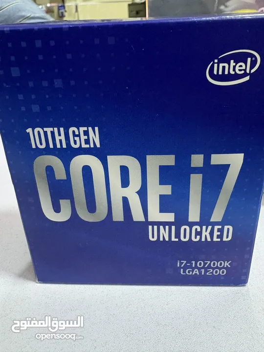 معالج core i7 10700K بإحالة الوكاله للبيع