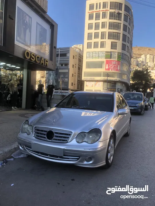 مرسيدس c203 اصل عمومي موديل 2006 بحالة ممتازة للبيع عالكاش فقط
