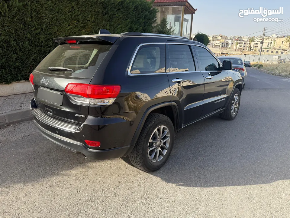 Jeep Grand Cherokee Limited 2014 Black Exterior Color