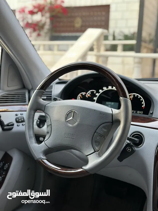 Mercedes S320 ( مخزنة) special edition قاطعةمسافة 40 الف كم فقط