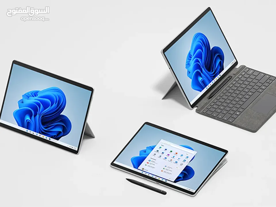 Microsoft surface pro 8  -----------------------  1- Core i7   2- Generation 11   3- RAM 32   4- Har