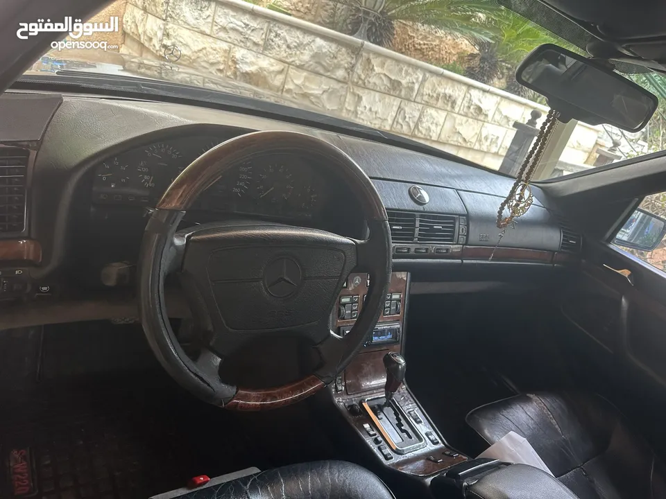 مرسيدس شبح S320 1995 للبيع مع رقم