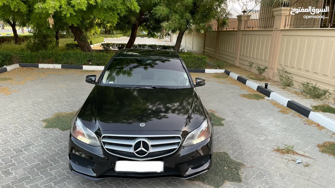 مرسيدس E350 AMG بحالة الوكالة