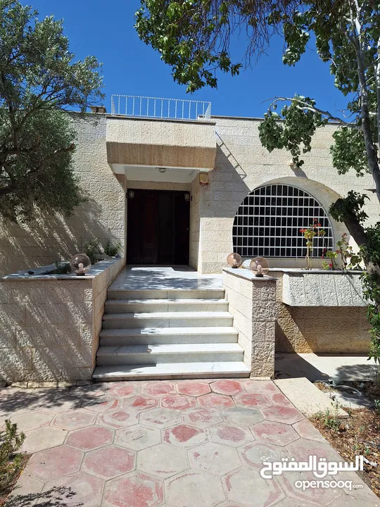 فيلا فاخرة للبيع أو للايجار في الأردن (منطقة الحصن - اربد )من المالك مباشرة للسكن /للأعمال التجارية