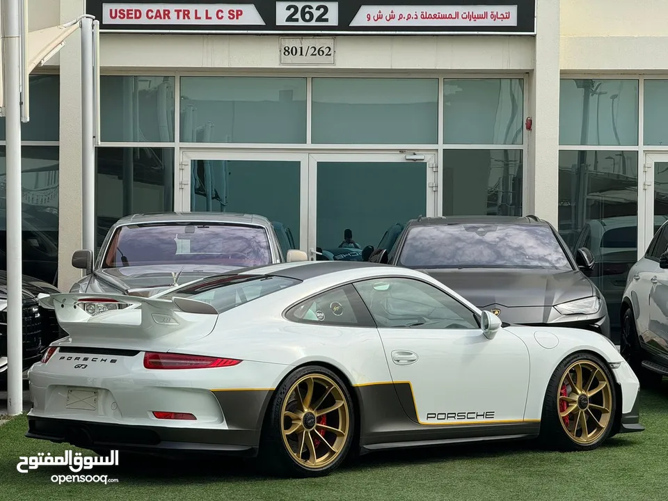 PORSCHE 911 GT3 GCC 2014 ORIGINAL PAINT UNDER WARRANTY PERFECT CONDITION