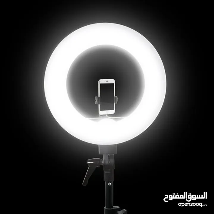 Ring Light رنغ لايت قياس 26 سم (10 انش)  مع ستاند عرض لفترة محدودة