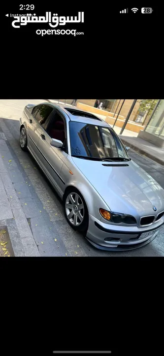 BMW E46 للبيع او البدل على فوريل