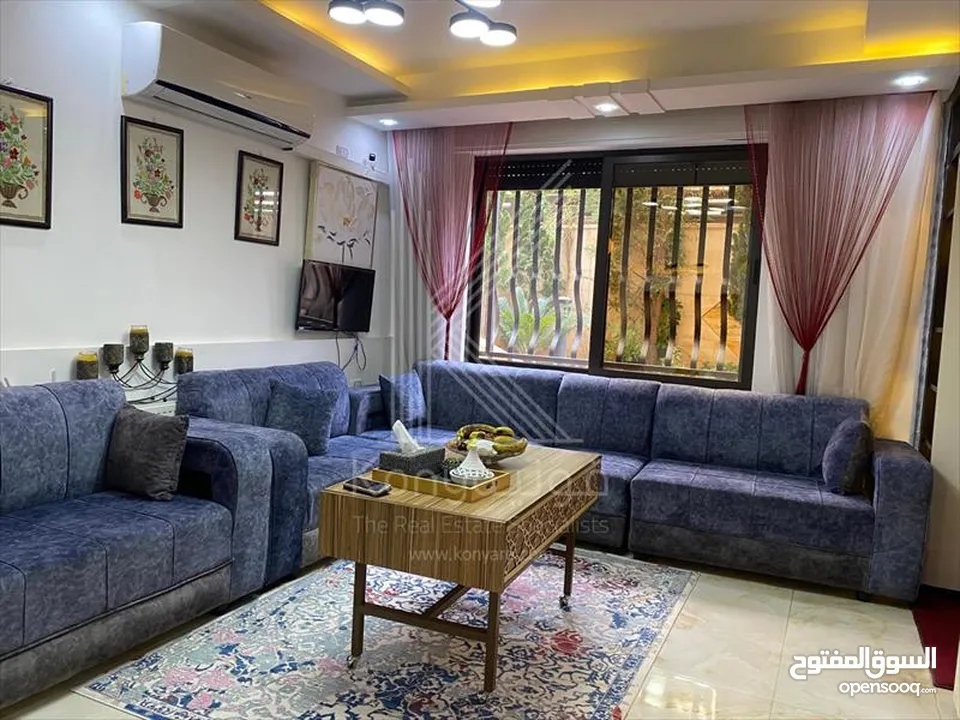 شقة مميزة للبيع في عمان - حي الصحابة - طابق شبه أرضي