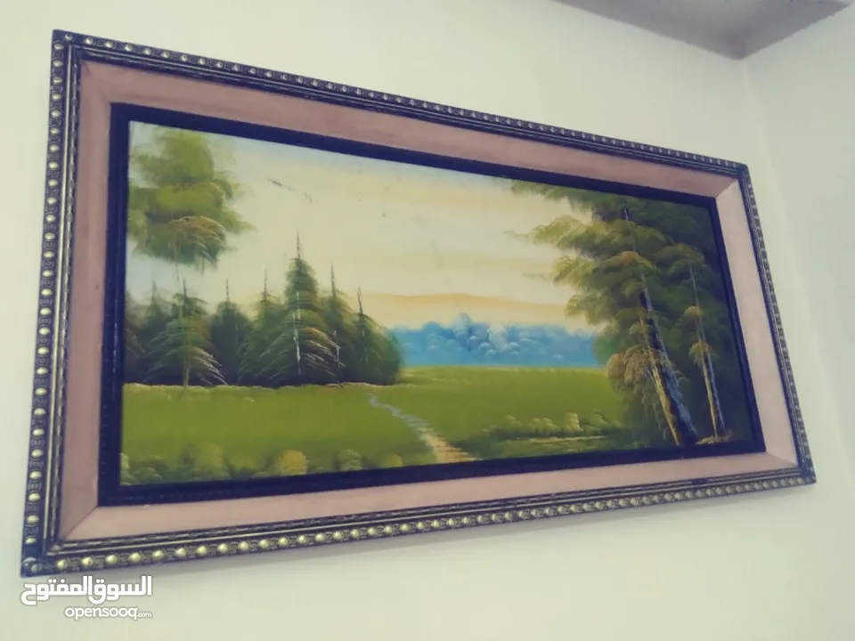 براويز تطريز ورسم زيتي  بسعر مغري