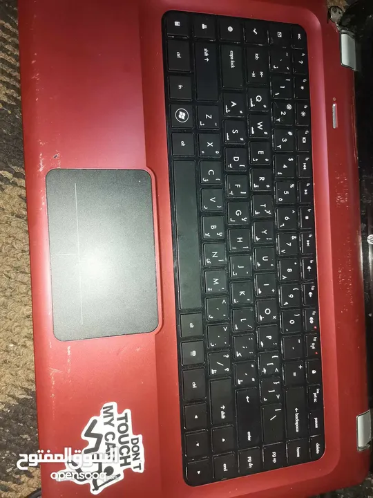 لابتوب hp 6رام كور اي فايف الجيل الثاني للبيع ع حالته كلشي موضح بالصور للإستفسار  عمان