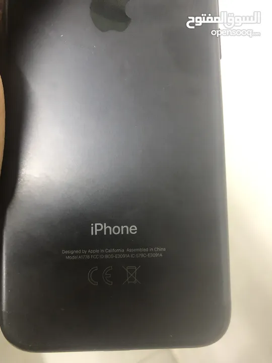 iPhone 7 used black 32 G iCloud closed