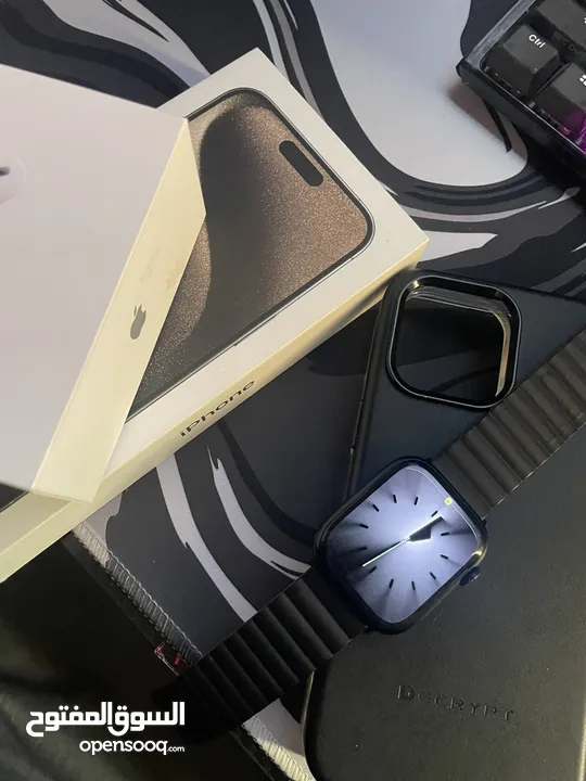 Apple watch series 8 midnight color 45mm