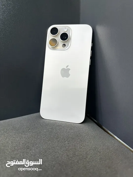I PHONE 15 PRO MAX 1T USED مستعمل  بطارية ‎%‎97  مكفول اسبوعين  تبديل او ترجيع