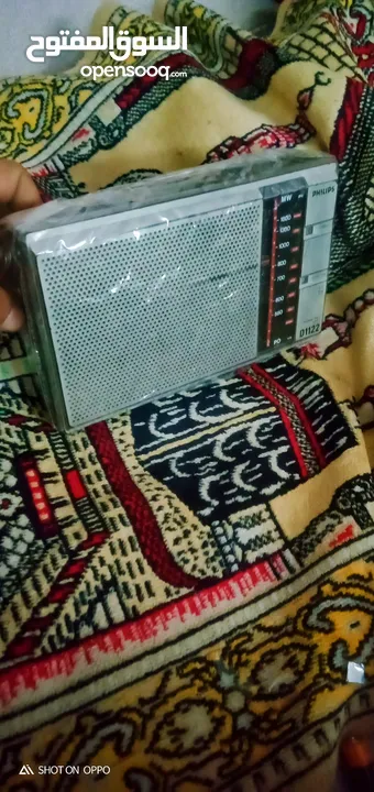 لهوات التحف والنادر وسماع القران الكريم راديو فيلبس ألماني D1122. وارد الخارج . بحاله ممتازه متفتحش