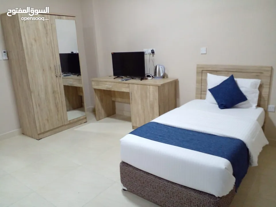 غرف مفروشة للإيجار الشهرى واليومى Furnished Rooms for rent daily and monthly