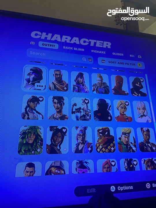بيع حساب فورت نايت ب 170