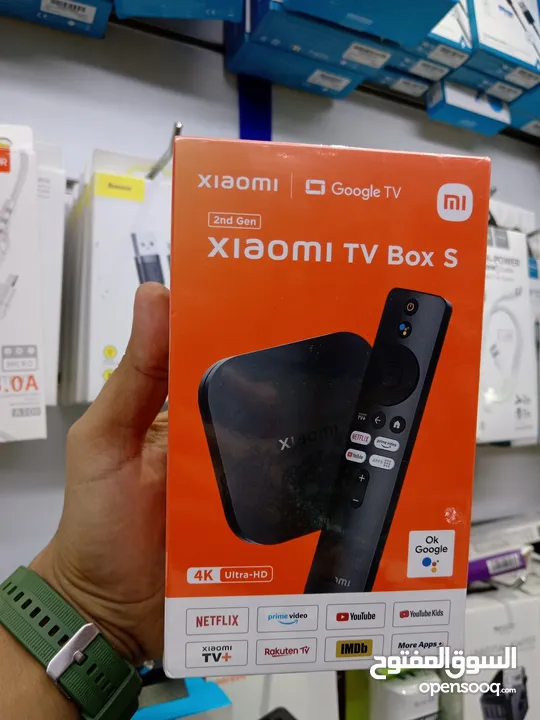 Xiaomi TV Box S 2nd Gen شاومي بوكس الجيل الثاني + اشتراك جميع قنوات العالم