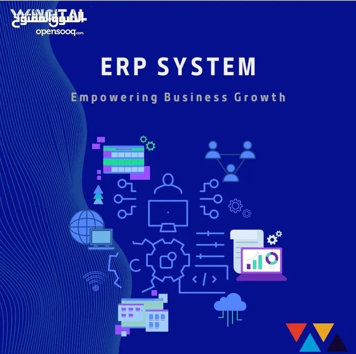 من الشركة العمانية برنامج ERP المتكامل اداري و مالي لإدارة المؤسسات برامج نظام نقطة بيع كاشير محلات