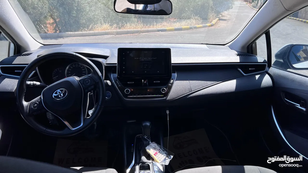 Toyota Corolla 2020 with great condition بحالة ممتازة و قابلة للفحص في اي مركز معتمد