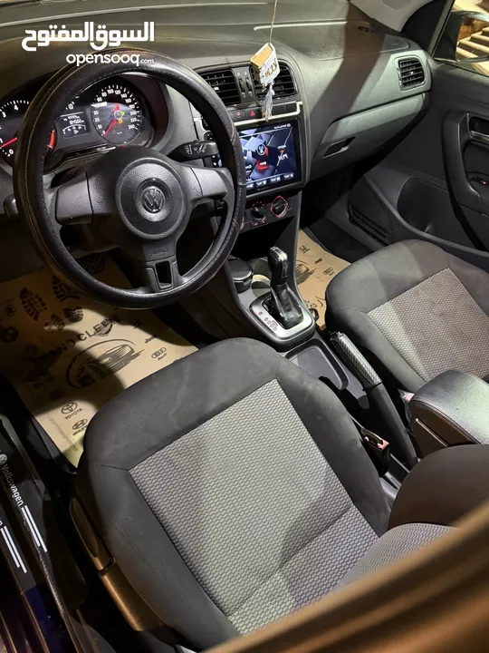 فقط 47 الف كاش بولو 2012 اتوماتيك اصل سيارة ما الها بنظافة بالضفة فل اضافات ترخيص تامين سيارة لعبة