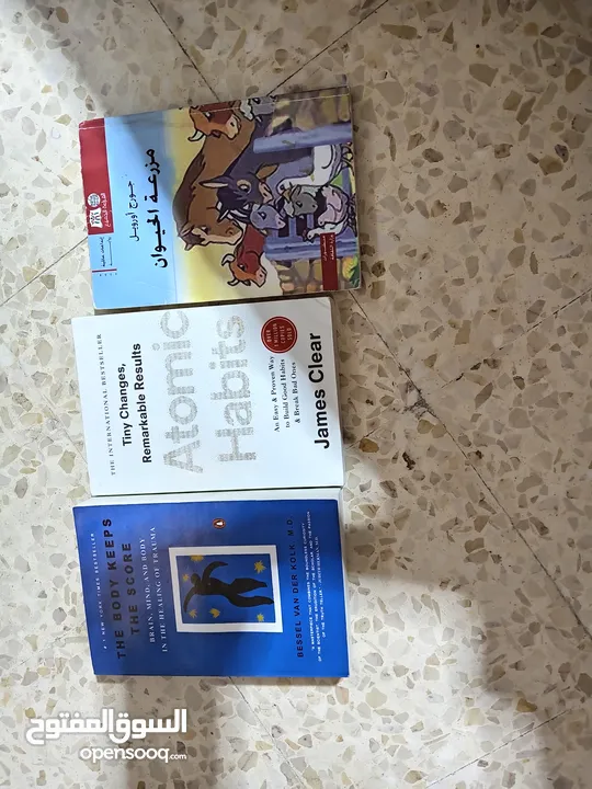 كتب جديدة تماما و يوجد منها ما استخدم قليلا لمن يرى تعلم اللغة الانجليزية و هواتها انصح ببعض الكتب و