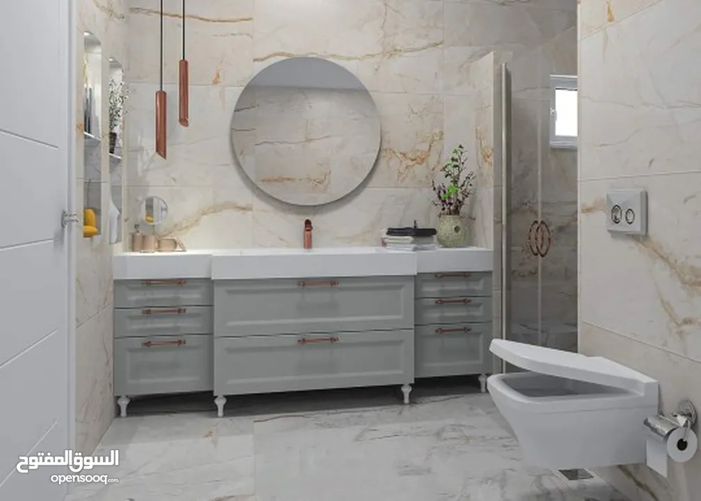 تصميم مطابخ وخزاين 3D ومختطات اوتوكاد للتنفيذ