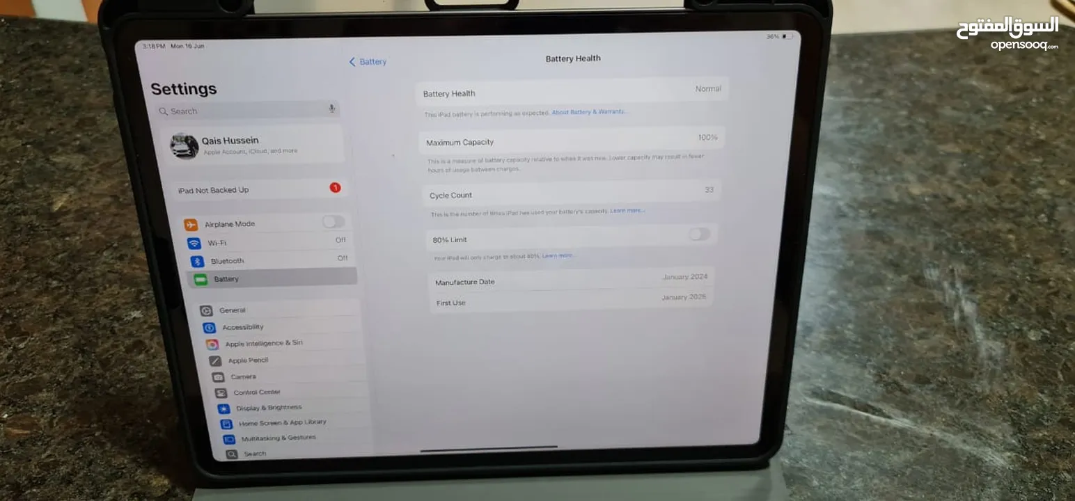 Ipad Air 13 M2 2024
