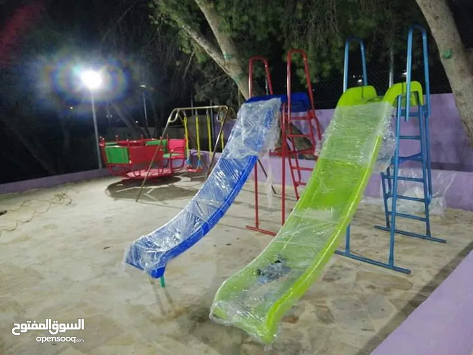 العاب حديد مراجيح وسحاسيل للحدائق والمزارع والشاليهات