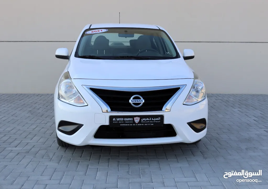 NISSAN SUNNY 2021 GCC EXCELLENT CONDITION WITHOUT ACCIDENT