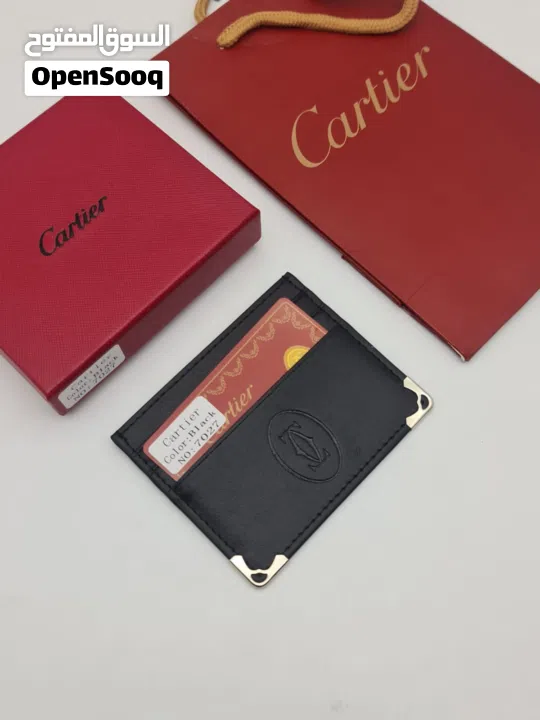 بوك كارتير كارد هولدر محفضه من ماركة كارتير وديور ماستر كوالتي جوده عاليه جدا مع جميع المرفقات.