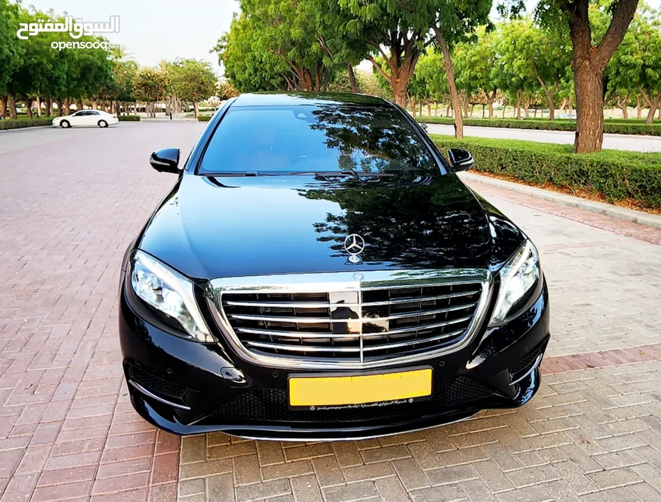 مرسيدس لارج AMG S400L وكالة عمان 5 فصوص