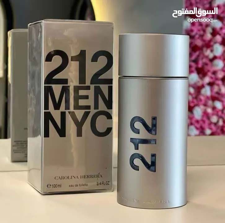 عطر 212 Men NYC من كارولينا هيريرا عطر رجالي أنيق يجسد روح مدينة نيويورك النابضة بالحياة مزيج فريد