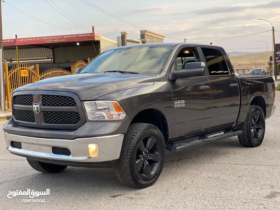 دودج رام ديزل + بنزين فل كامل فحص كامل حرة Dodge Ram 1500 Lone star Eco diesel 2015
