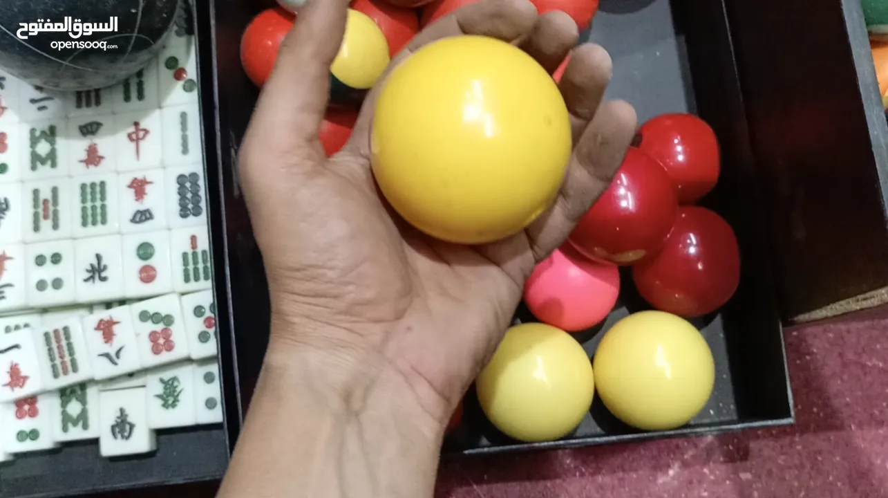 طابات بلياردو وسنوكر سندلس قديم