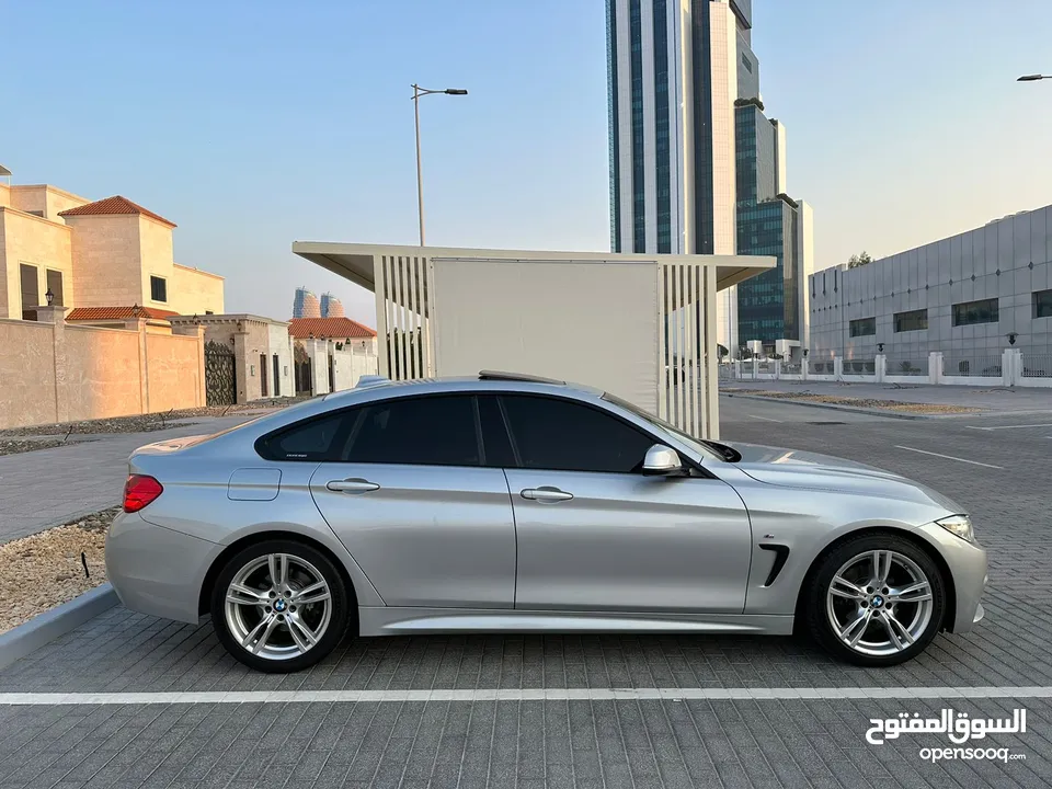 للبيع ((BMW 420))  M توين توربو (جراند كوب) خليجي  - موديل 2016