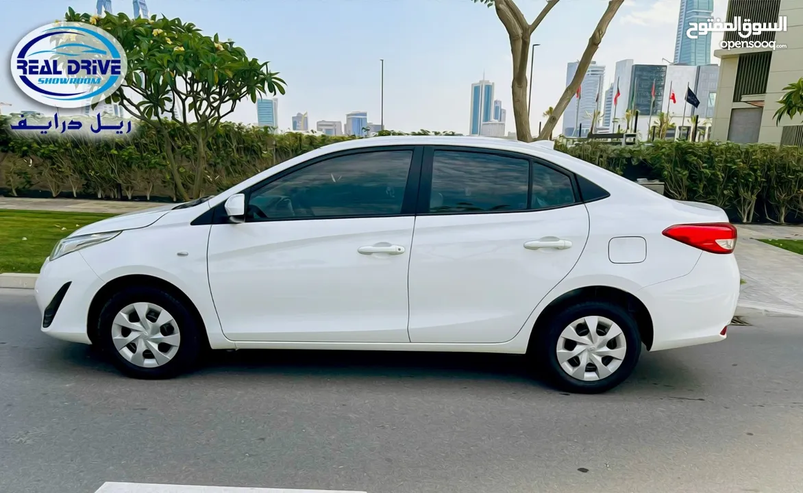 **BANK LOAN AVAILABLE**  TOYOTA YARIS 1.5E   Year-2019  Engine-1.5L  Color-White  Odo meter-52,000km