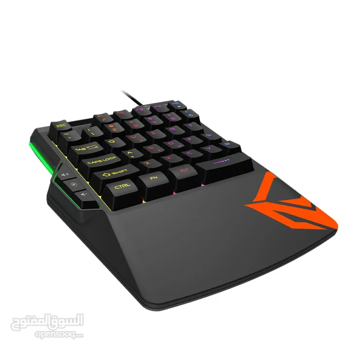 MeeTion MT-KB015 Left One-Handed Gaming Keyboard ميشن جيمنج كيبورد يد واحده